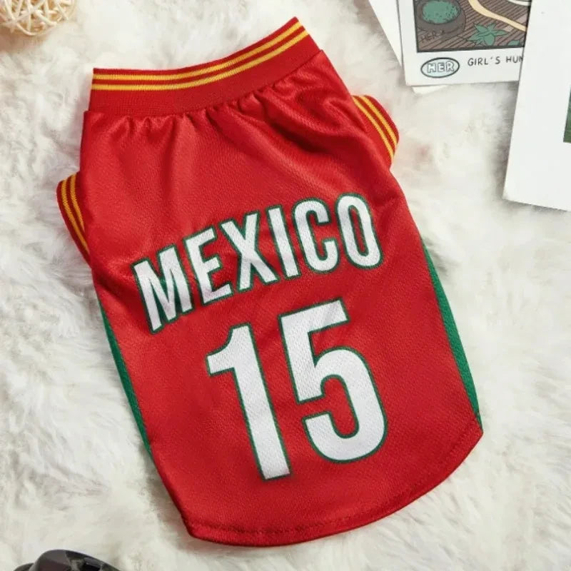 Breathable Mesh Dog Sport Jersey