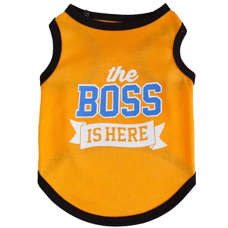 Summer Cotton Pet Vest