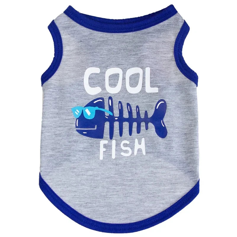 Summer Cotton Pet Vest