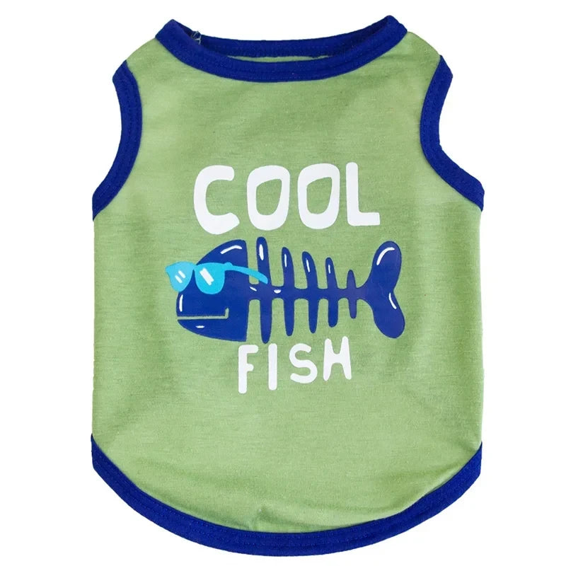 Summer Cotton Pet Vest
