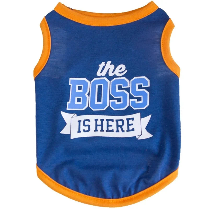 Summer Cotton Pet Vest