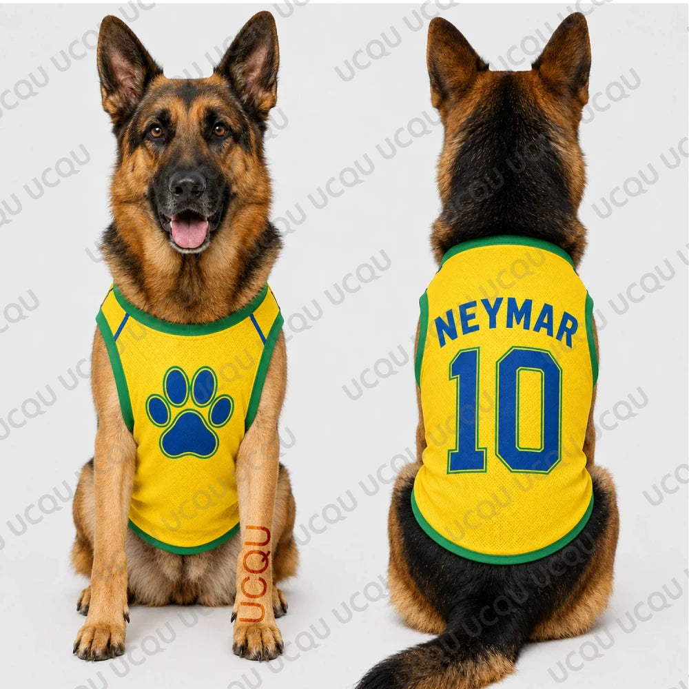 Football Style Pet Jersey