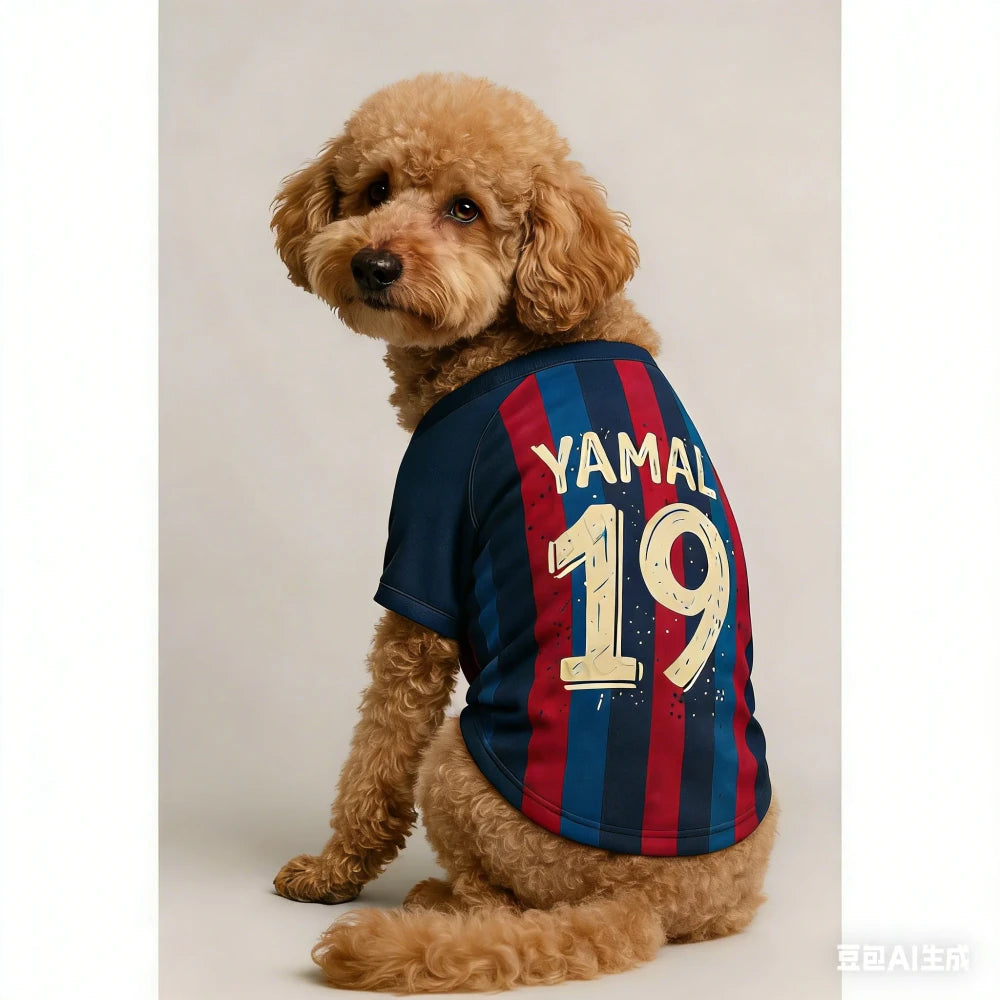 Yamal 19 Dog Football Jersey