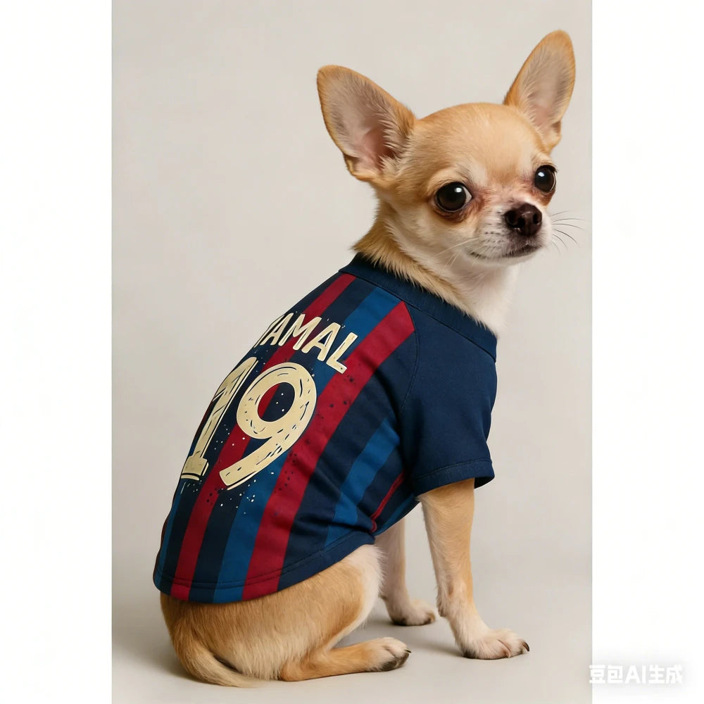 Yamal 19 Dog Football Jersey