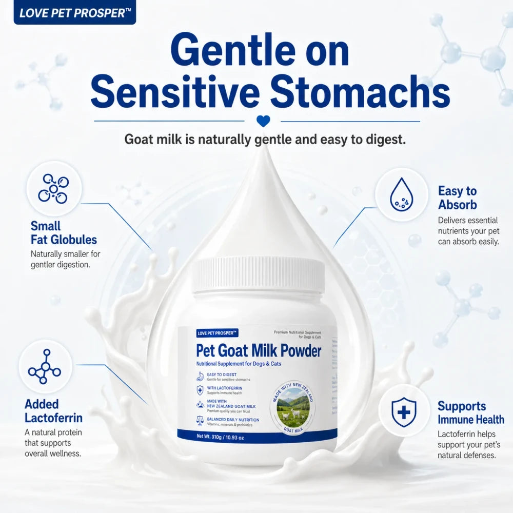 Goat Milk Nutritional Pet Supplement