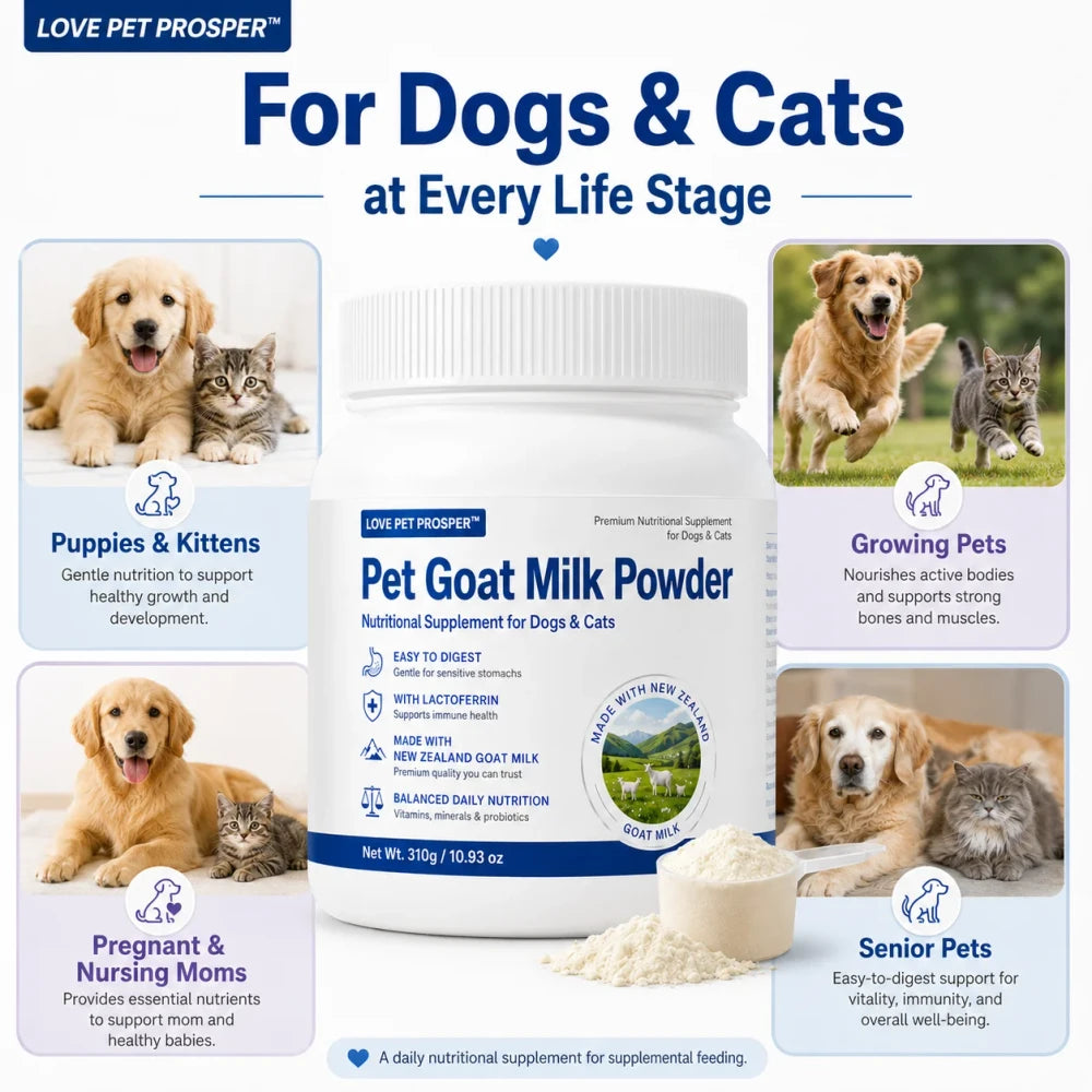 Goat Milk Nutritional Pet Supplement