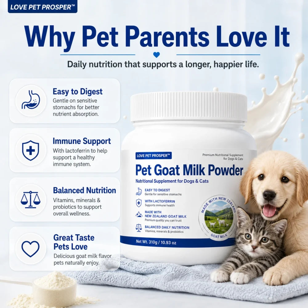 Goat Milk Nutritional Pet Supplement