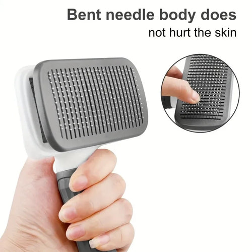 Ergonomic Dog Grooming Brush